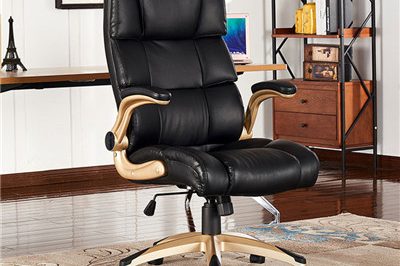 Leather swivel boos computer office chair (4)